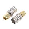 5/20/100PCS RF Connector RF Coax Coaxial SMA Male Plug to BNC Female M/F Radio Antenna Connector Adapter Gold Plating