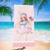 Super Sonico Beach Towel, Cute Anime Idol Quick Dry Polyester Pool Towel