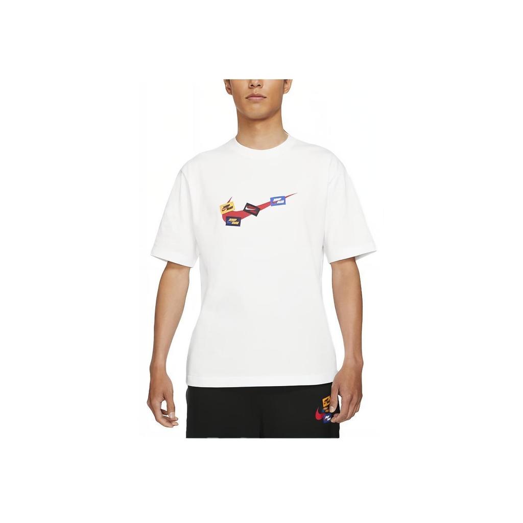 Jordan Jumpman 85 Embroidered Print Round Neck Sports Short Sleeve T-Shirt Men Tops White DA9899-100