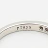 Used TIFFANY&Co. Ring Half eternity Half circle EU#49 Pt950Platinum/diamond 3.49g Platinum jewelry