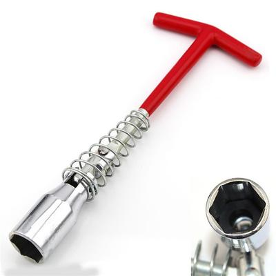 New 1x Car Spark Plug Remover Installer 16mm T-Handle Flexible Spanner Socket Wrench