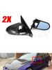1992-1995 Honda Civic EG 2-Door Rearview Mirror, Blue Decorative Modification