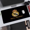 Real Madrid CF Extended Gaming Mouse Pad with Stitched Edges NonSlip Rubber Base Waterproof Desk Mat for Computer Laptop Office Gaming