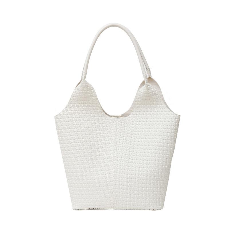 Сумка-тоут женская новая модная повседневная универсальная на плечо повседневная женская сумка белый