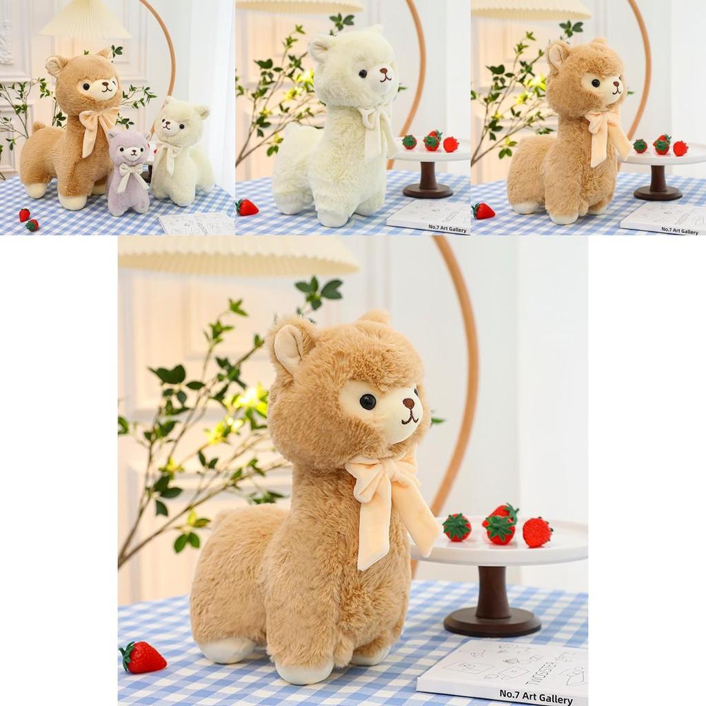 Disney Alpaca Plush Toy With Pp Cotton Filling For Girls Bedroom Decor