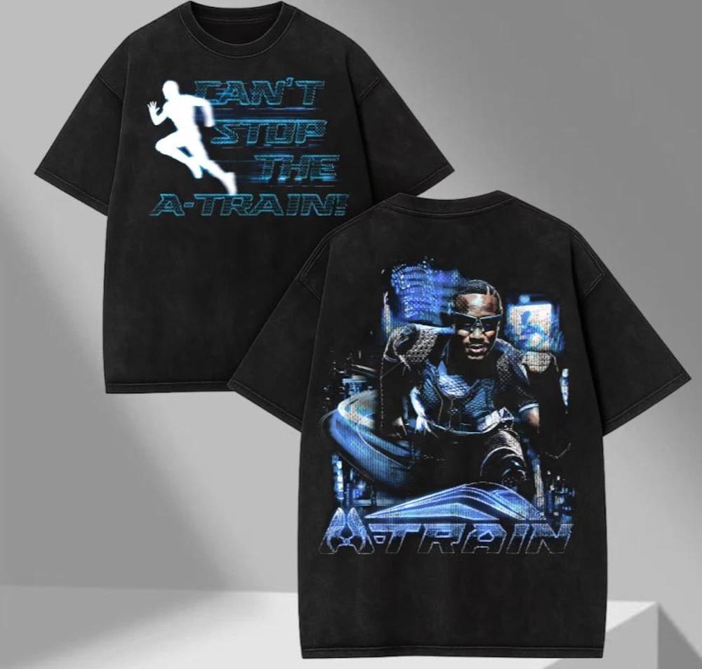 The Boys Season 5 Homelander Atrain Vintage Unisex Graphic Tshirt S
