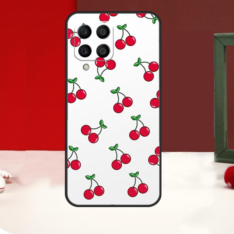Cherry Pattern Case For Samsung Galaxy M14 M34 M54 M13 M53 M56 M52 M32 M16 M11 M21 M31 M35 M12 M15 M36 M55
