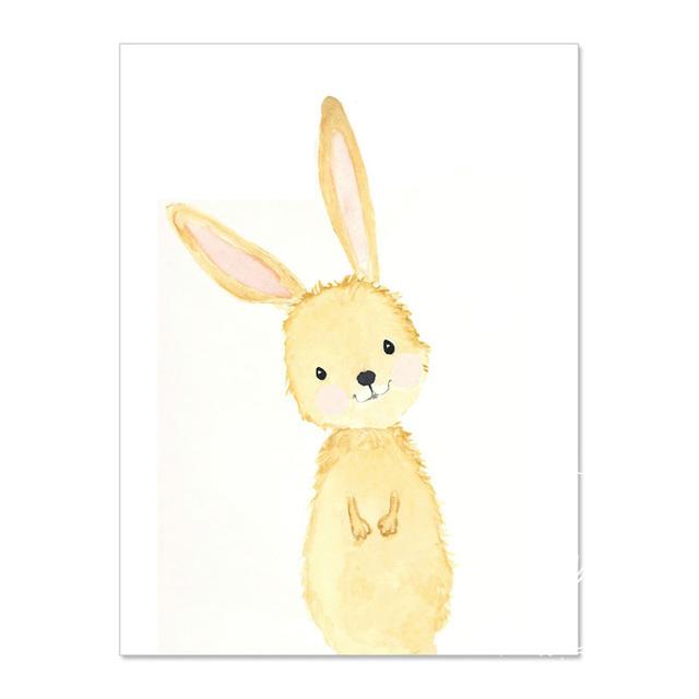 Zwierząt arkusze dekoracyjne obraz ścienny plakat artystyczny płótna dziecięce obrazy pokojowe do przedszkola dekoracyjne wydruki plakaty ścienne bez ramki