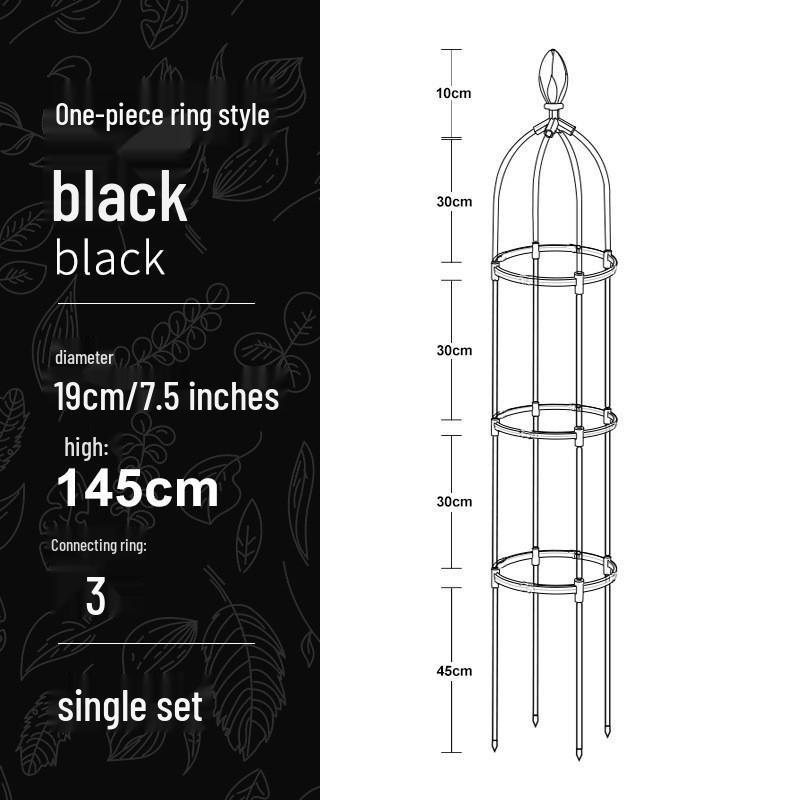 Spliced Climbing Plant Support Frame for Roses and Flowers