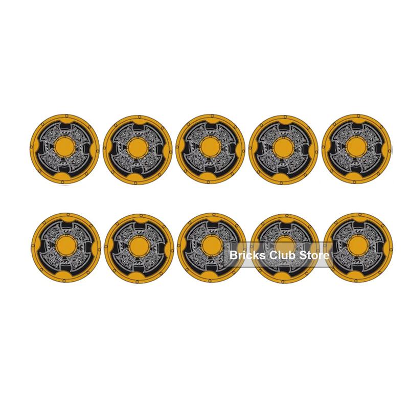 MOC Medieval Knights Building Blocks Accessories Plumes Pauldron Fence Helmet Shield Plush Cloak Soldier Weapons MOC Mini Bricks