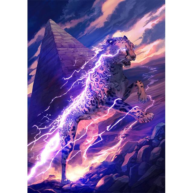 Fantasy Animals Water Fire Elemental Fusion Prints Poster Canvas Painting Modern Wall Art Picture Living Room Bedroom Home Decor