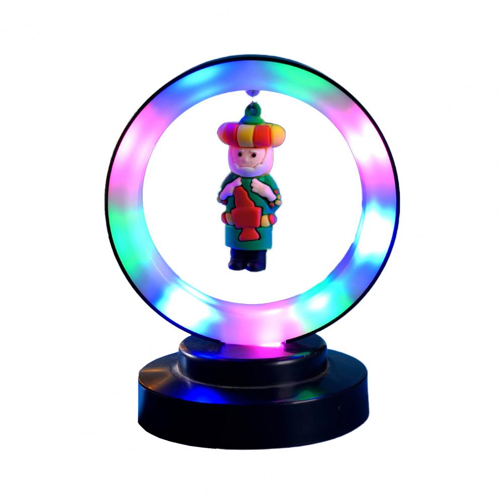 Christmas Night Light Decoration Hanging Santa Claus LED Table Lamp Holiday Party Home Bedroom Desktop Decorative Light