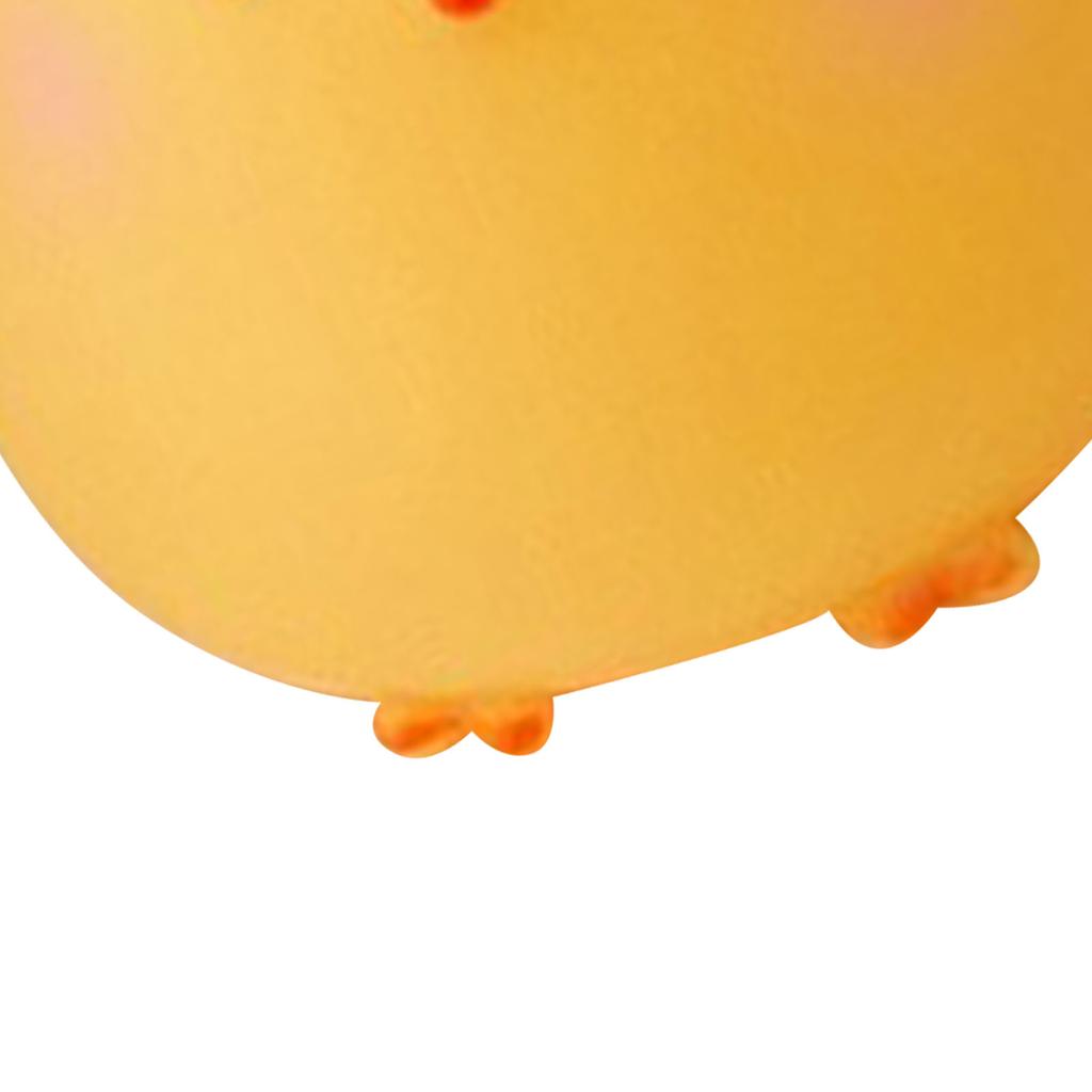 Cute Night Light Yellow Chick Cartoon Warm Light Soft Shell Comfortable Touch Animal Lamp with