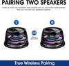 NEW 2025 G200  2PCS Bluetooth Speaker – Portable Magnetic Mini Speaker with RGB Lights, BT5.3, 7H Playtime & Phone Holder