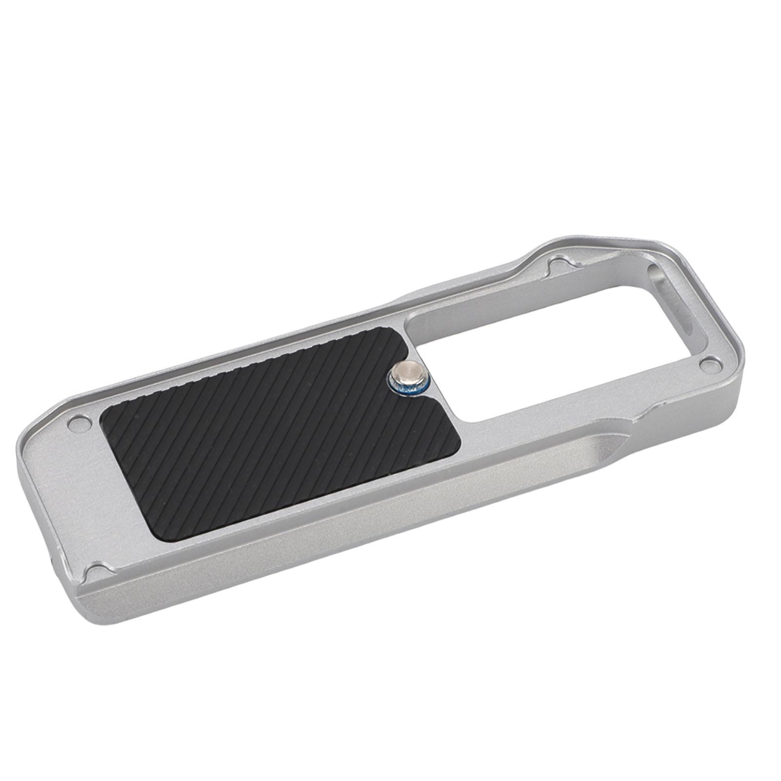 

Camera Quick Release Base Plate Aluminum Alloy Strong Bearing Lightweight Camera Quick Release серебряный