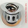Universal Wash Basin Bounce Drain Filter Anti Clogging Flip Top Drainer Filter