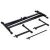 Double Braced Keyboard Stand with X Frame Black