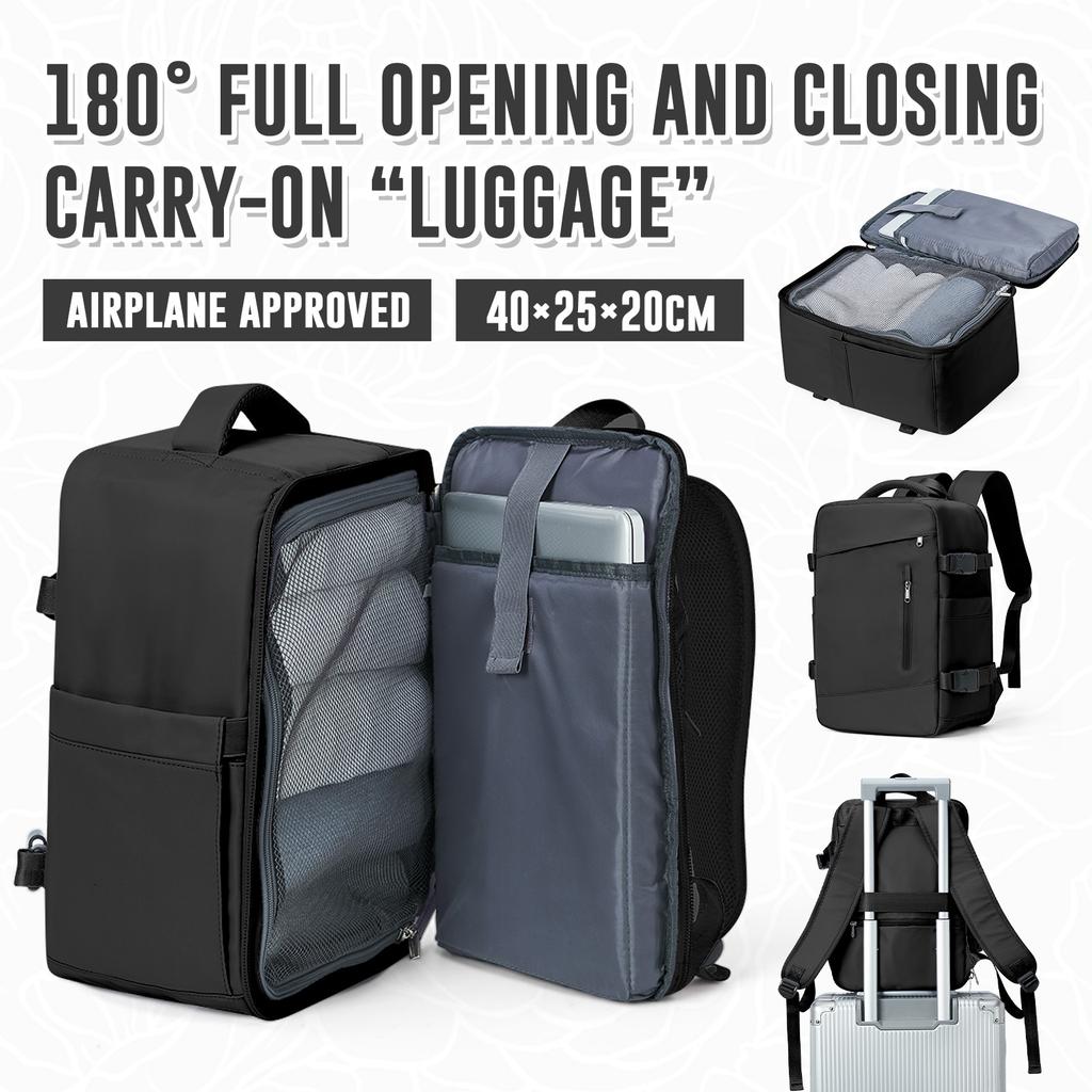 Hand Luggage Travel Bag Backpack Travel Cabin Airplane 40x20x25 Women's Men's Laptop Bag Business Work Backpack Ryanair Backpack
