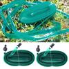 1Set 3/4.5/7.5/10/15m PVC Green Soaking Hose&16mm Joint Garden Lawn Micro-Irrigation Cooling Dust Removal Seepage Belt With Hole
