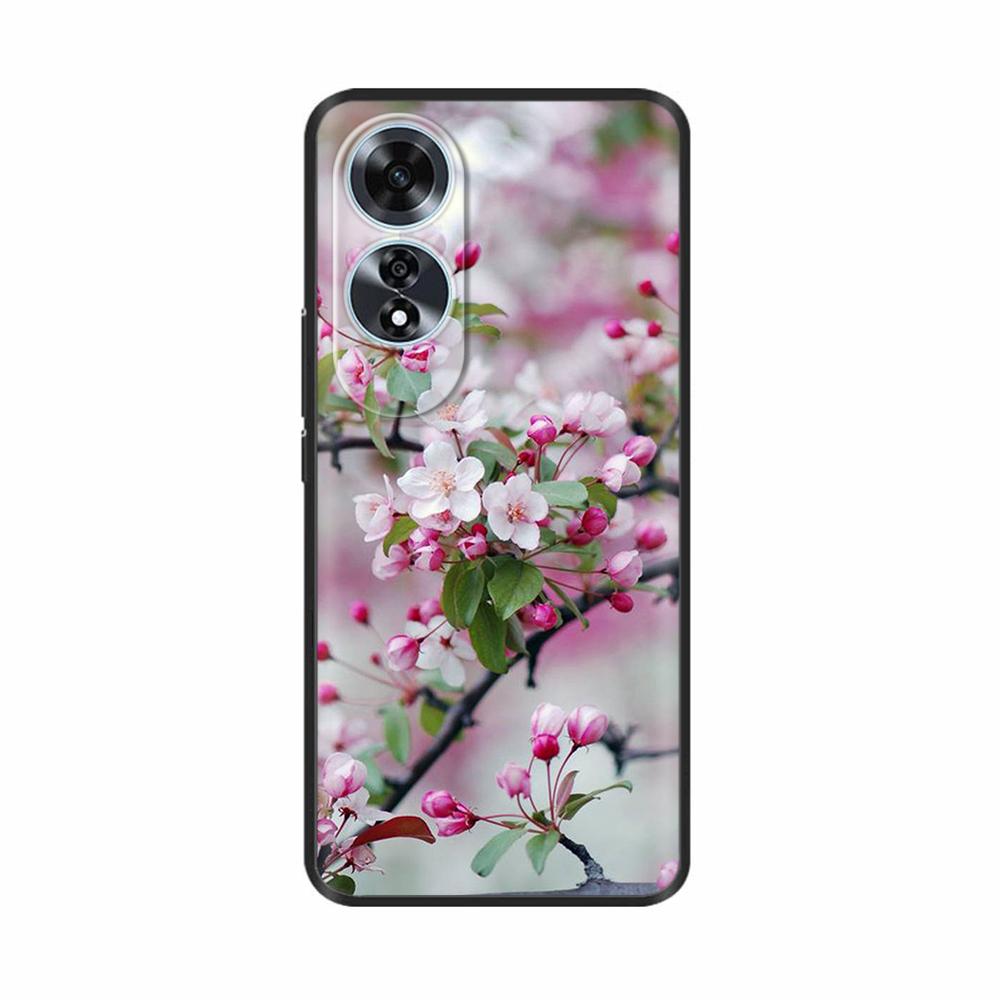 For OPPO A60 4G Case Cover Soft Silicone Bumper Funda For OPPO A60 OPPOA60 4G CPH2631 Phone Cases Shockproof Shell Capa Casing