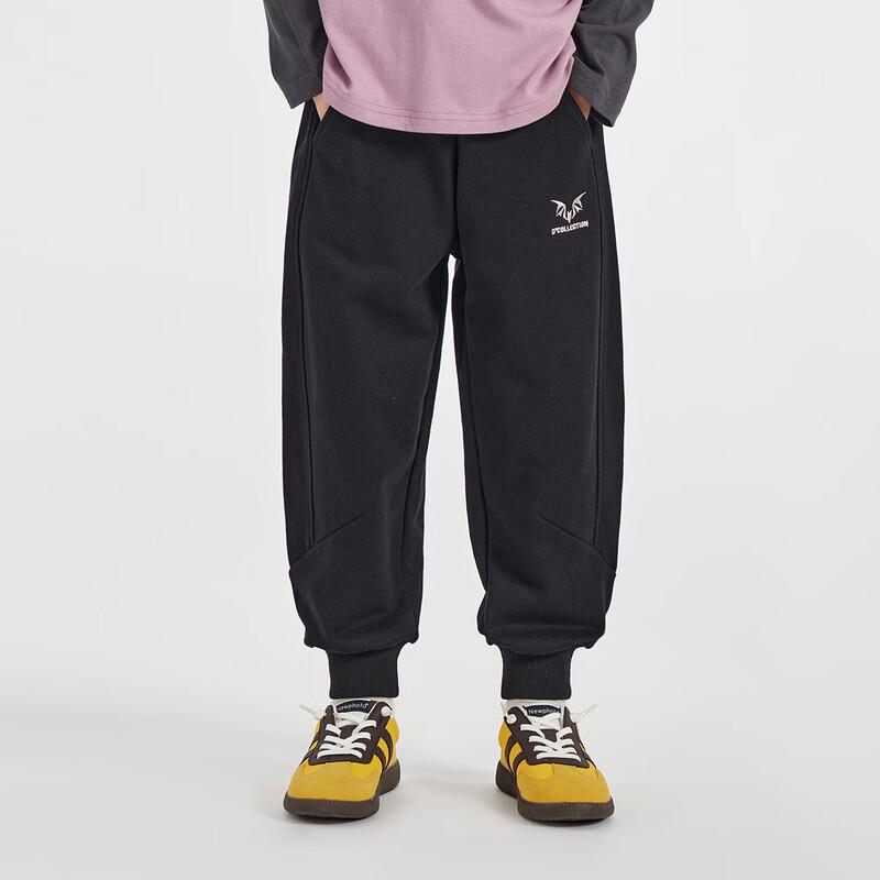 Boys  Embroidered Loose Fit Sweatpants 110
