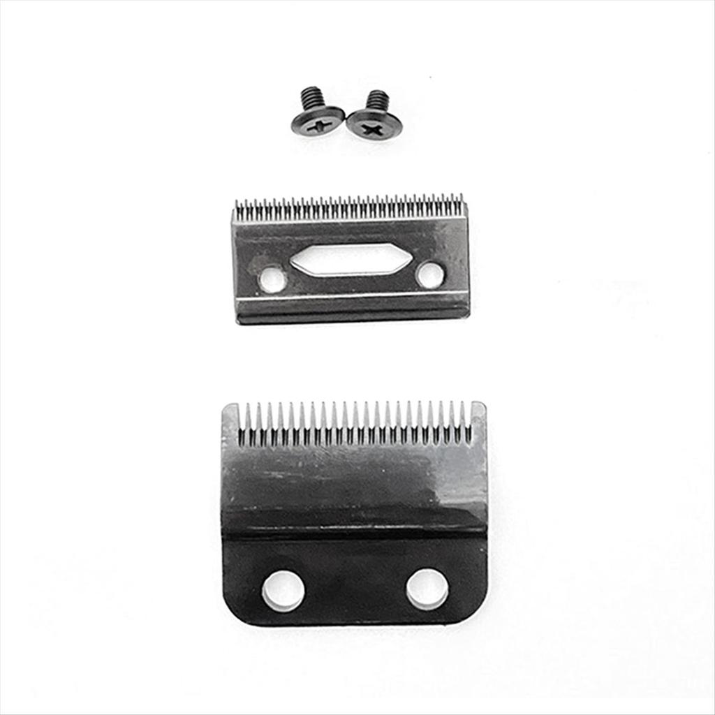 YCOC-2162 Compatible For Wahl 5 Star Cordless Magic Clip 8148 Replacement Standard Clipper Blades For Hair Clippers Black