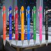 ELANE 8 Pcs Personalized Ball Point Pens with Stylus Tips Ballpoint Smooth Writing Pens,1.0 Mm 2-in-1 Stylus Pens for Touch Screens Pirational Gifts