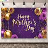 Mother's Day Background Pink Peony Balloons Floral Love Heart Mom Party Decor Photocall Photography Backdrop Prop OM-01