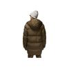 Jordan Solid Color Zip-Up Hooded Splatter-Print Water-Resistant Down Jacket Men Outerwear Green DQ7347-385