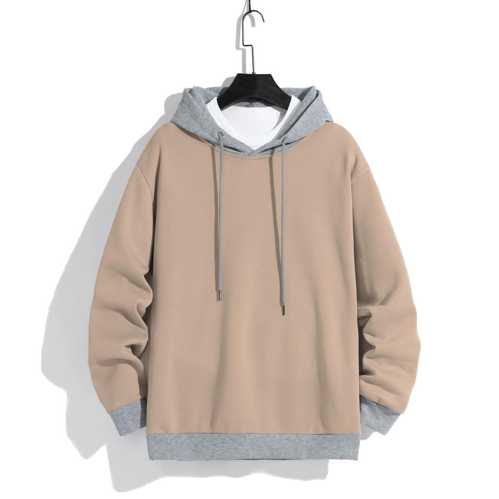 Men's Fashion Hooded Sweater Men's Spring and Autumn Western Style Casual Sports Age-reducing Sweater