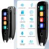 ABS Translation Pen Digital Battery Powered Screen Solid Color English Learning Translator Scanner Reader