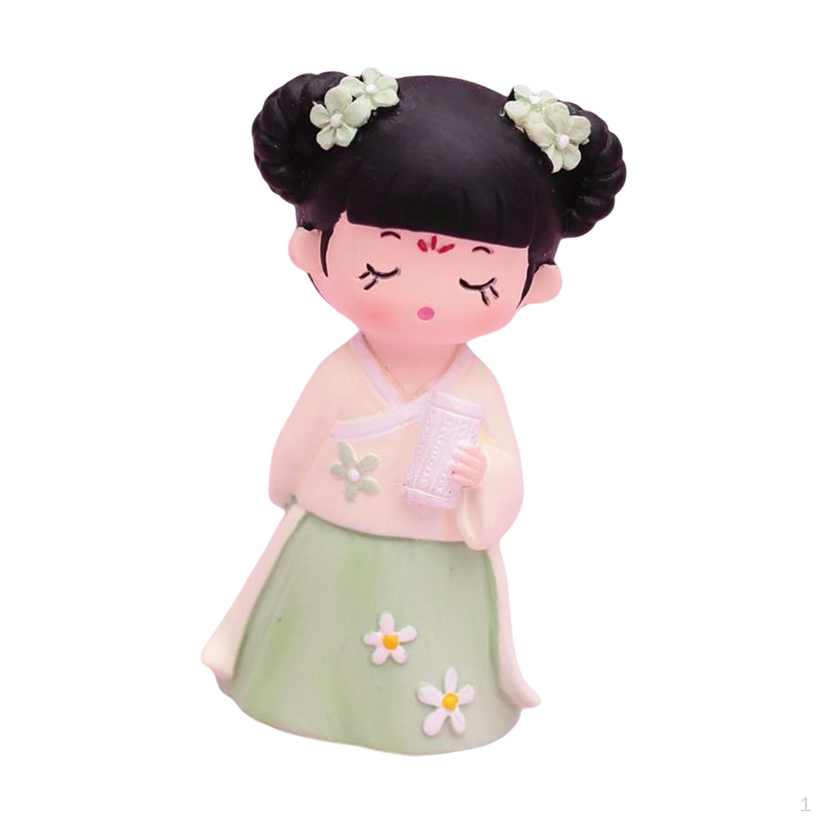 Древнекитайская кукла-фигурка для домашнего показа и декора жёлтый