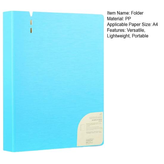 Waterproof Document Folder Portable Transparent File Organizer Thickened Plastic Folder Protect Important Papers Dust Moisture Resistant Office School