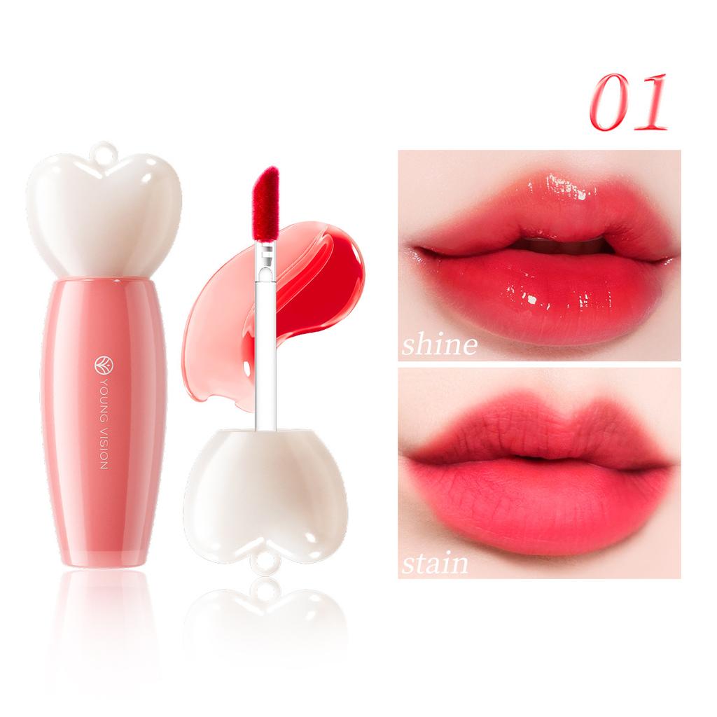 Mirror Water Lip Gloss Punk Cherry Red Lip Glaze Moisturizing Liquid Lipstick Clear Makeup Sexy Lip Tint Women Cosmetics