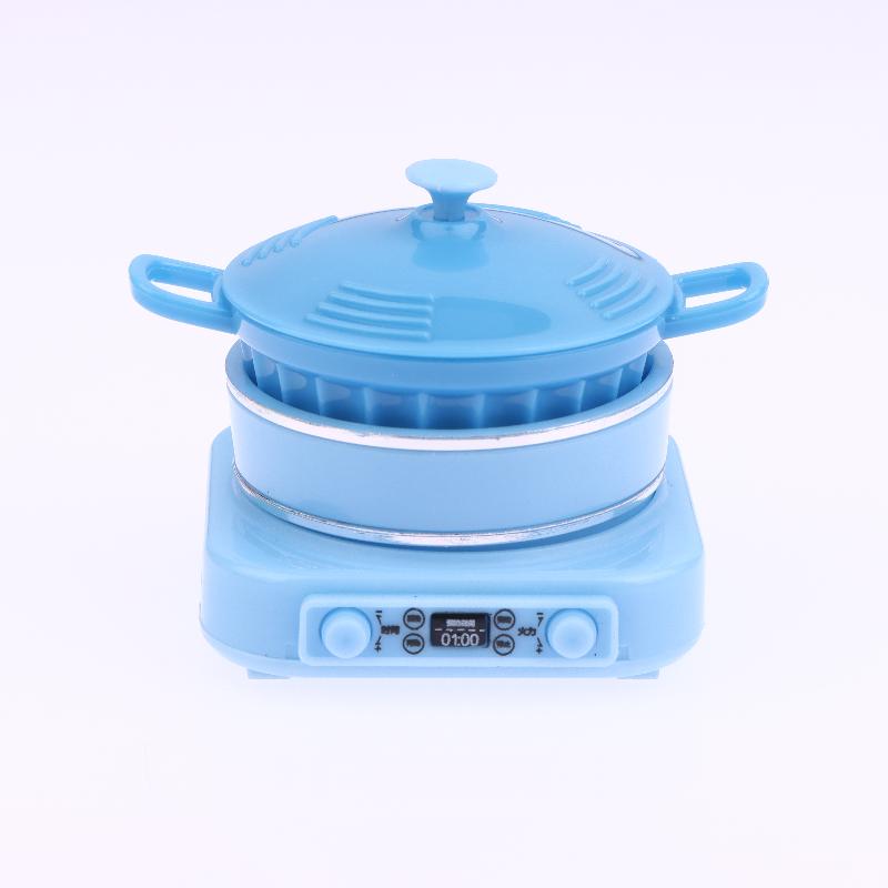Doll House Mini Kitchen Appliance Model Mini Electromagnetic Pot Shooting Scene Props