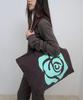 MA JOURNEE Rose Patch Eco Bag_Brown