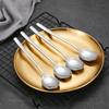 Korean Style 410 Stainless Steel Long Handle Dessert Spoon