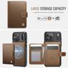 2 in 1 Magnetic RFID Leather Cards Solt Wallet Case For iPhone 17 Pro Max 16 Plus 15 14 13 12 11 For Magsafe Slim Fit Cover