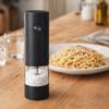 With Adjustable Coarseness Automatic Spice Mill Refillable Salt and Pepper Grinding Bottle  Cooking