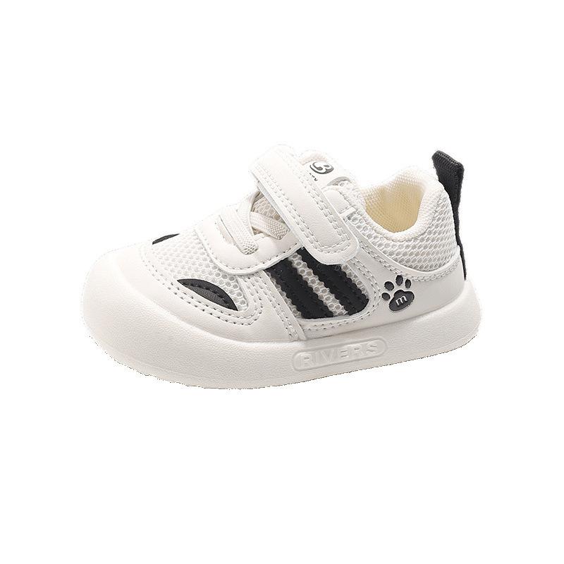 2025 Spring New Baby Soft-soled Breathable Mesh Shoes Velcro Baby Toddler Shoes Men's Treasure Shoes 2025