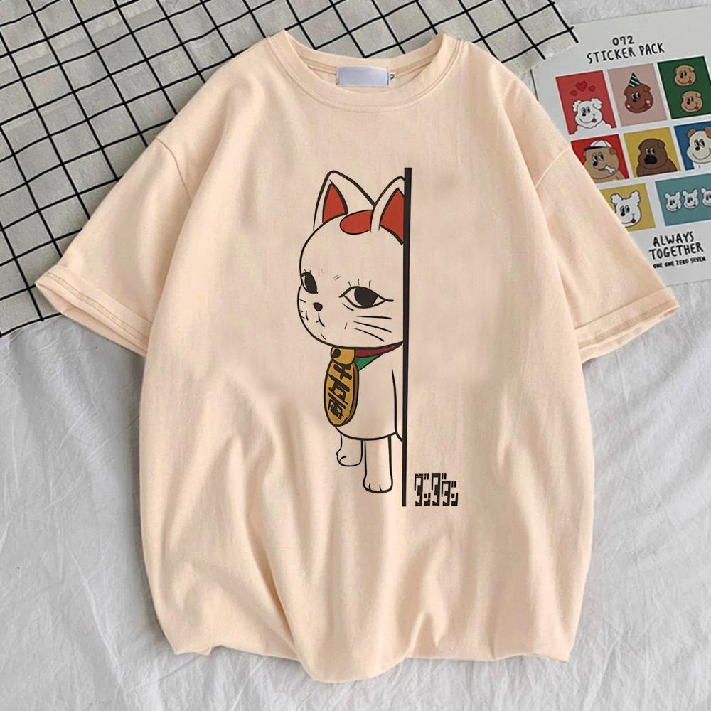 Dandadan Okarun t shirt teen Pastel 2000s Pop Culture Classic streetwear 80s tshirt 2000s Gothic Trendy Classic Retro harajuku