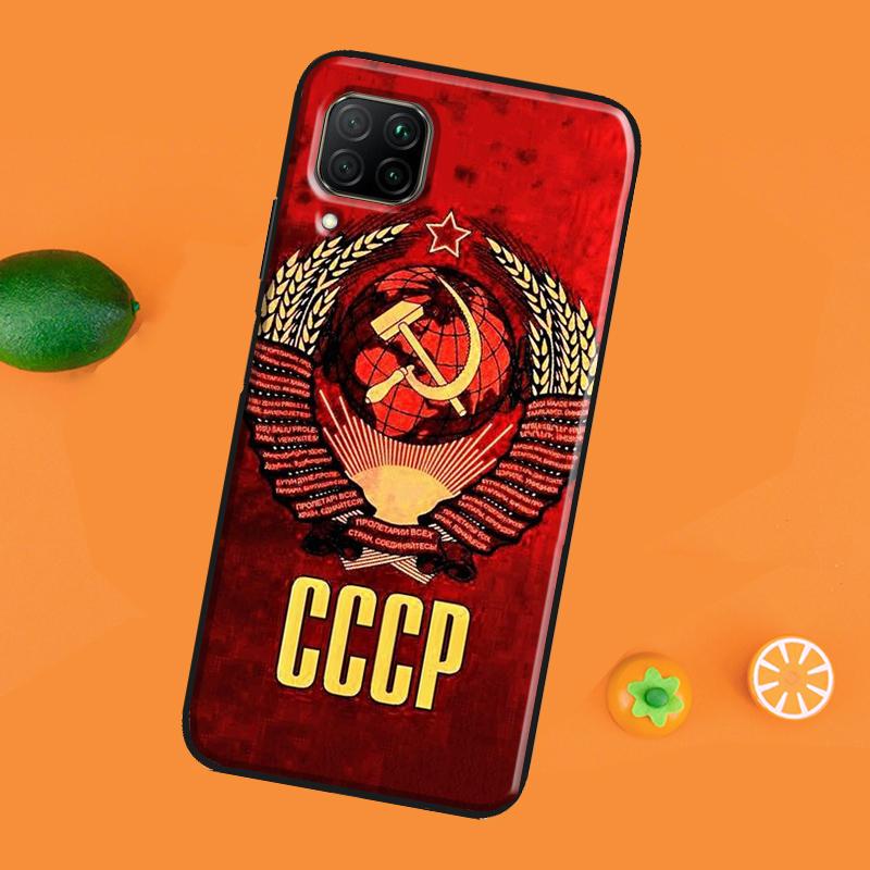 

Чехол с флагом СССР для Honor 50 8X 9X 10i для Huawei Nova 5T P Smart 2021 P20 P30 P40 Lite Pro Huawei P40 Lite 4G