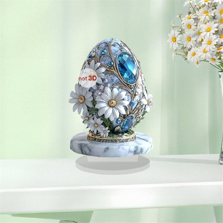 Bunnies Figurines Easters Decoration Table Centerpieces Acrylic Easters Eggs Rabbit Statue Rabbit Sculpture Home Decors