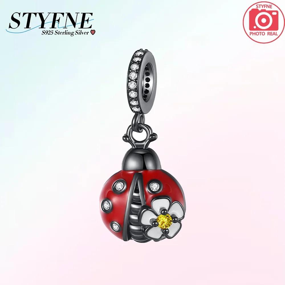 New Copper Spider Pendant Black Colors For Charms Copper Colors Original Bracelet For Jewelry Making