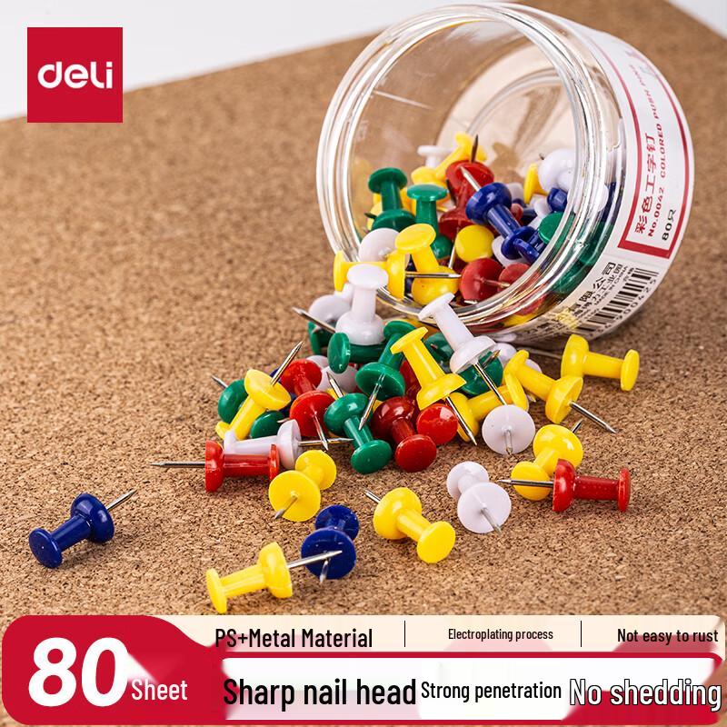 Deli Colored Pushpins