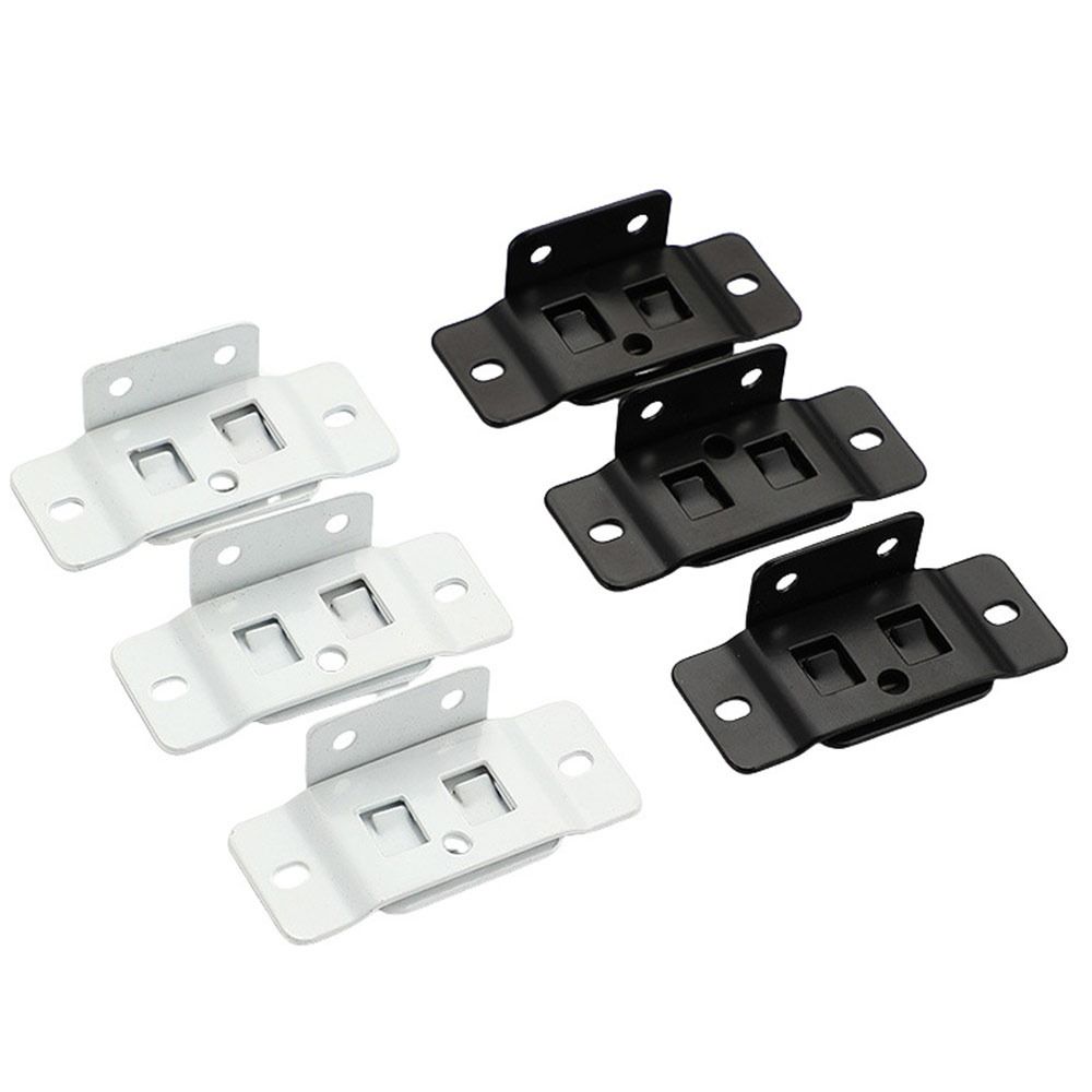 4Pcs Metal Fixing Buckle 90 Degree Furniture Laminate Connector Bracket  Hardware Accessories