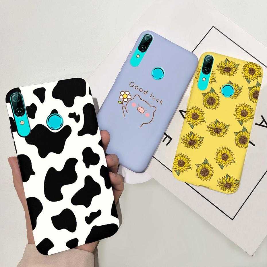 Lovely Silicone Case For Huawei P Smart 2019 Case Huawei PSmart 2019 Soft Back Cover Funda Bumper POT-LX1 POT-LX3 Phone Case