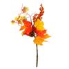 Faux Maple Leaves Autumn Themed Decoration Vibrant Artificial Maple Leaves Branches for Fall Decor Realistic Looking for Flower