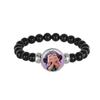 Demon Hunters Saja Boy Beaded Bracelet, Lumi Zoe Mira Black Bead Jewelry