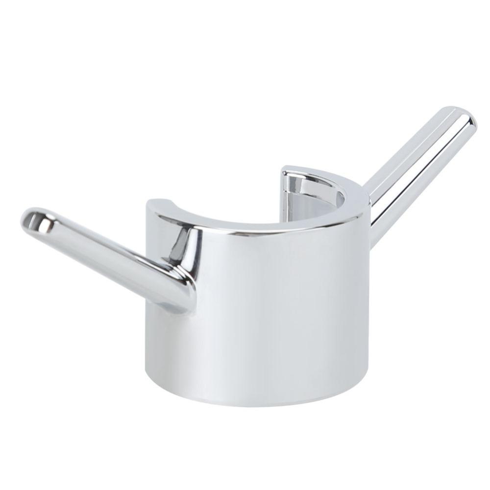 3Pcs ABS Shower Rod Hook Silver Shower Rod Clamp Hook Bathroom Hook Bathroom Kitchen Shower